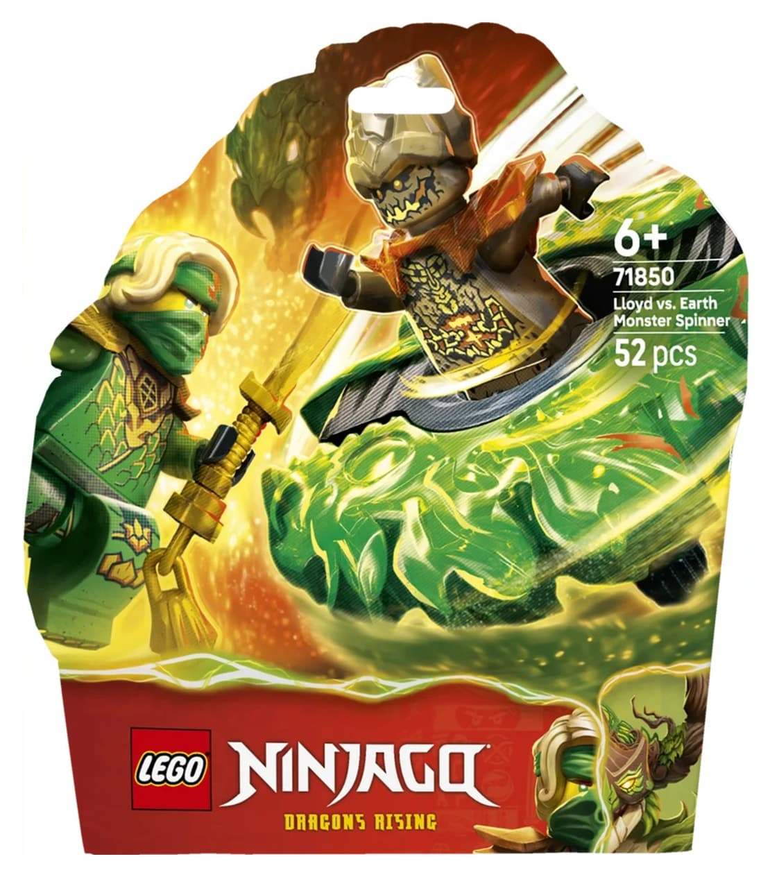 لگو NINJAGO کودکان لوید در برابر هیولای خاک مدل 71850 52 قطعه لگو NINJAGO کودکان لوید در برابر هیولای خاک مدل 71850 52 قطعه