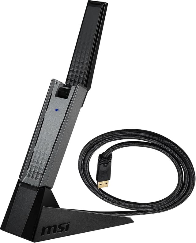 آداپتور USB وایفای MSI مدل AX1800 آداپتور USB وایفای MSI مدل AX1800