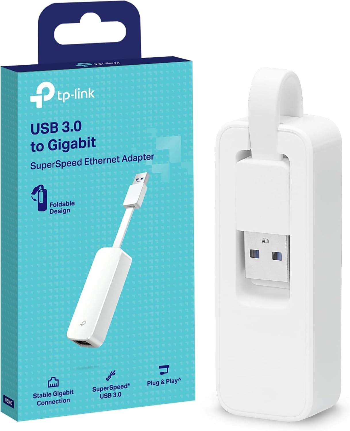 هاب USB 3.0 سه پورت TP-Link آداپتور اترنت گیگابیتی مدل UE330 سفید هاب USB 3.0 سه پورت TP-Link آداپتور اترنت گیگابیتی مدل UE330 سفید