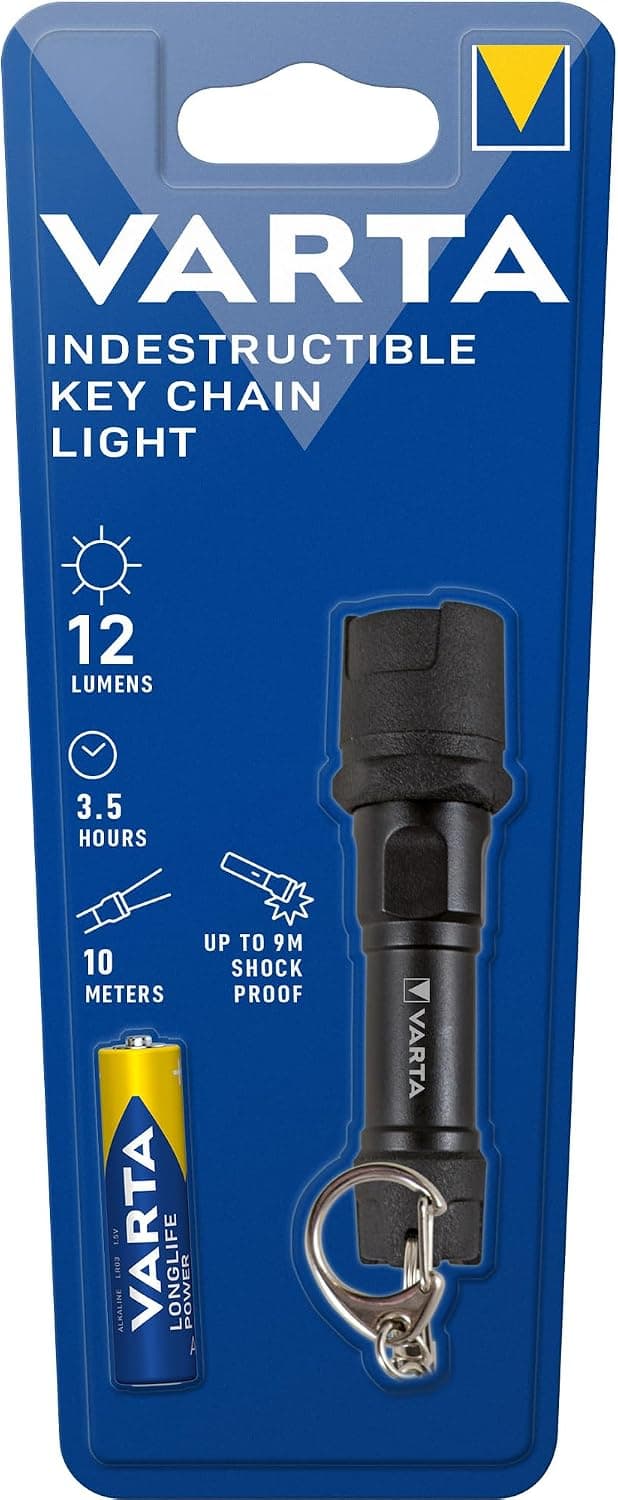 چراغقوه جاکلیدی Varta LED Mini با باتری 1x AAA چراغقوه جاکلیدی Varta LED Mini با باتری 1x AAA