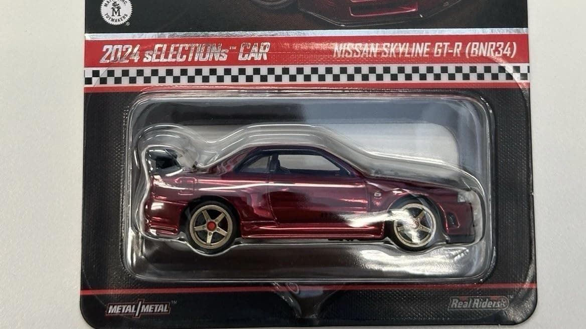 ماشین کلکسیونی Hot Wheels Nissan Skyline GT-R (BNR34) مدل RLC Exclusive Collectors sELECTIONs قرمز اکسبلاد ماشین کلکسیونی Hot Wheels Nissan Skyline GT-R (BNR34) مدل RLC Exclusive Collectors sELECTIONs قرمز اکسبلاد