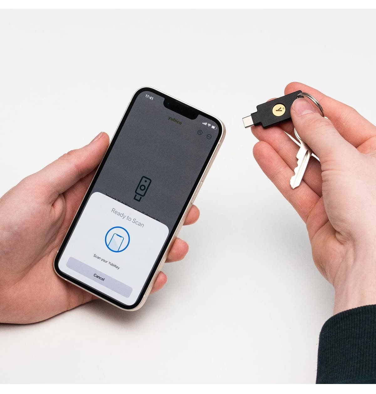 دستگاه احراز هویت دومرحلهای Yubico مدل YubiKey 5C NFC دستگاه احراز هویت دومرحلهای Yubico مدل YubiKey 5C NFC