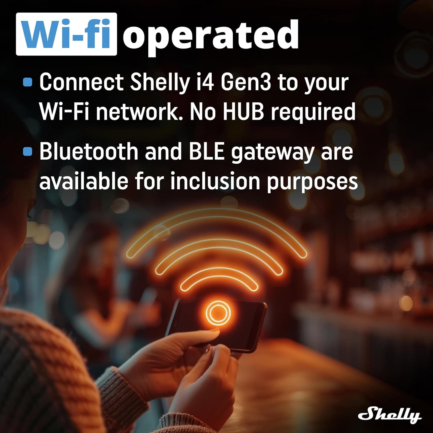 دستگاه هوشمند Shelly i4 Gen3 دستگاه هوشمند Shelly i4 Gen3