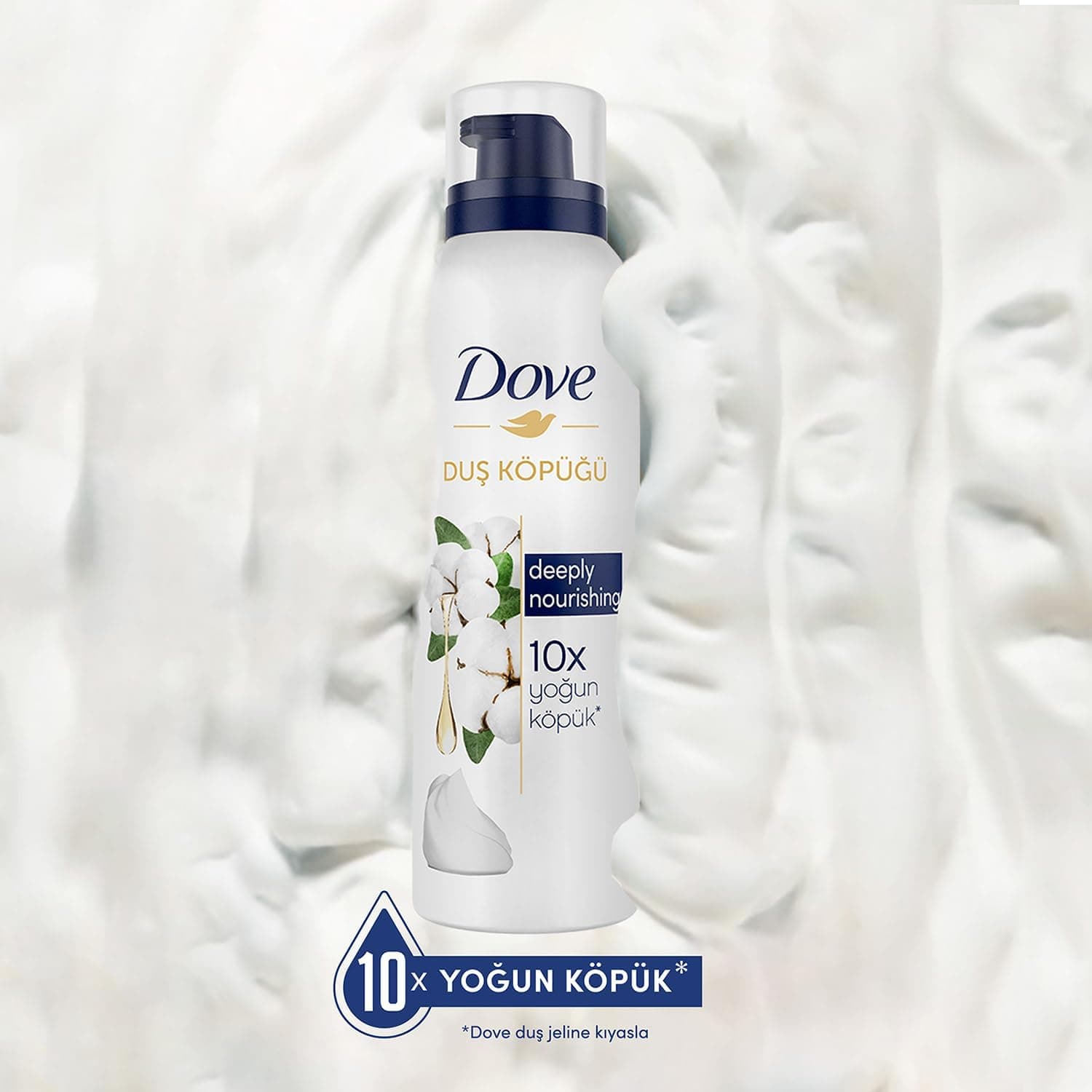 فوم دوش Dove تغذیه عمیق با کف ۱۰ برابر غلیظتر 200 ml فوم دوش Dove تغذیه عمیق با کف ۱۰ برابر غلیظتر 200 ml