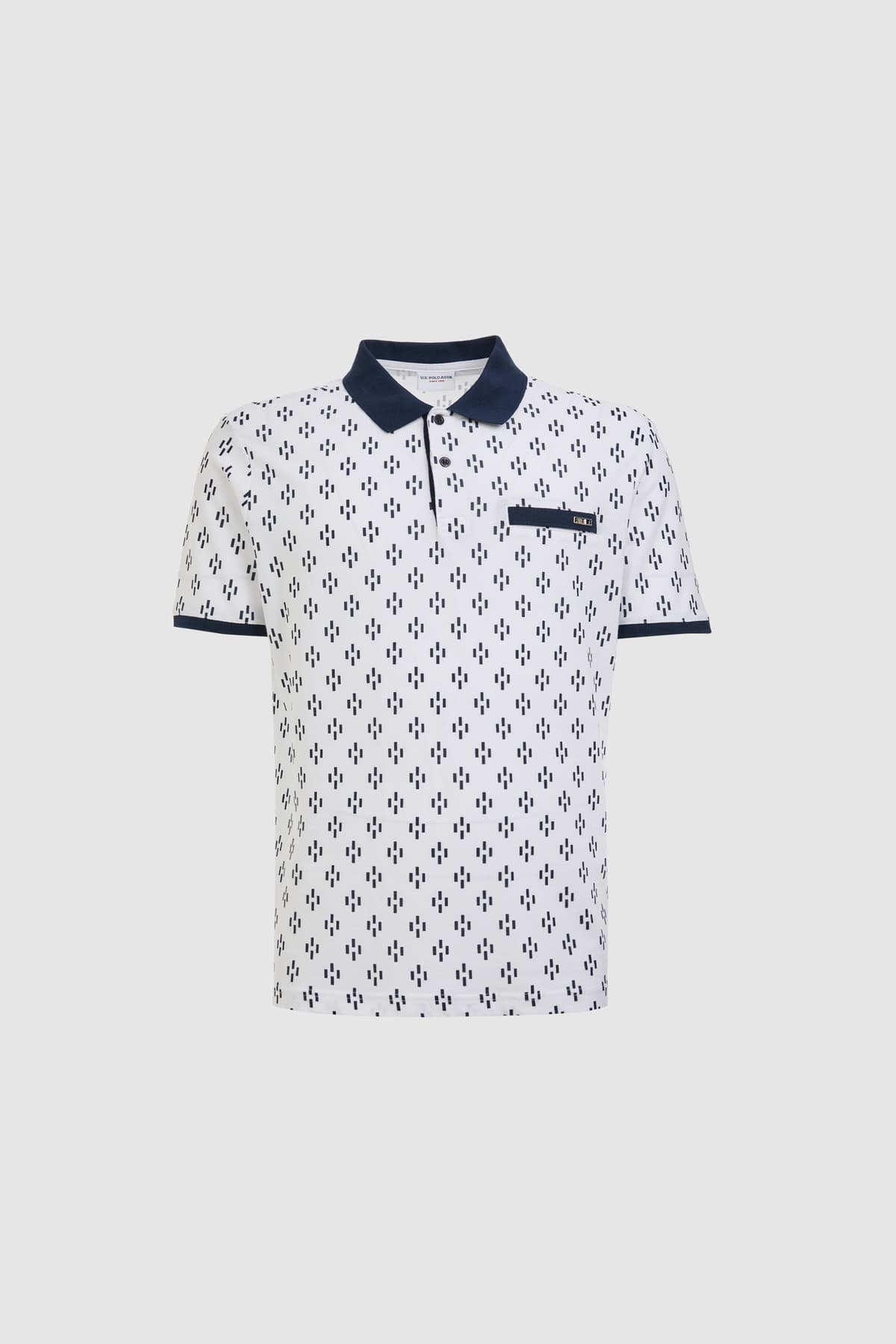 تیشرت مردانه U.S. Polo Assn. فیت معمولی یقه پولو سفید مدل 50326994-VR013 تیشرت مردانه U.S. Polo Assn. فیت معمولی یقه پولو سفید مدل 50326994-VR013