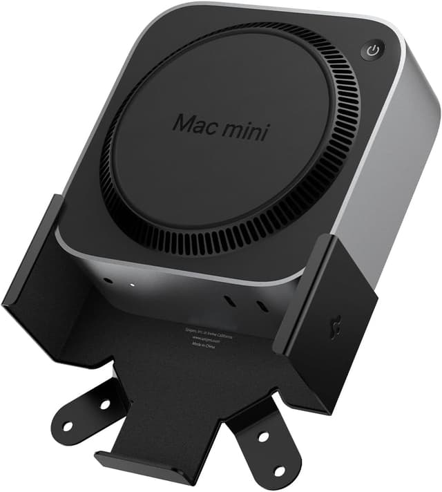 پایه نصب Spigen برای Mac mini M4 مشکی مدل LD205 AMP09226 پایه نصب Spigen برای Mac mini M4 مشکی مدل LD205 AMP09226