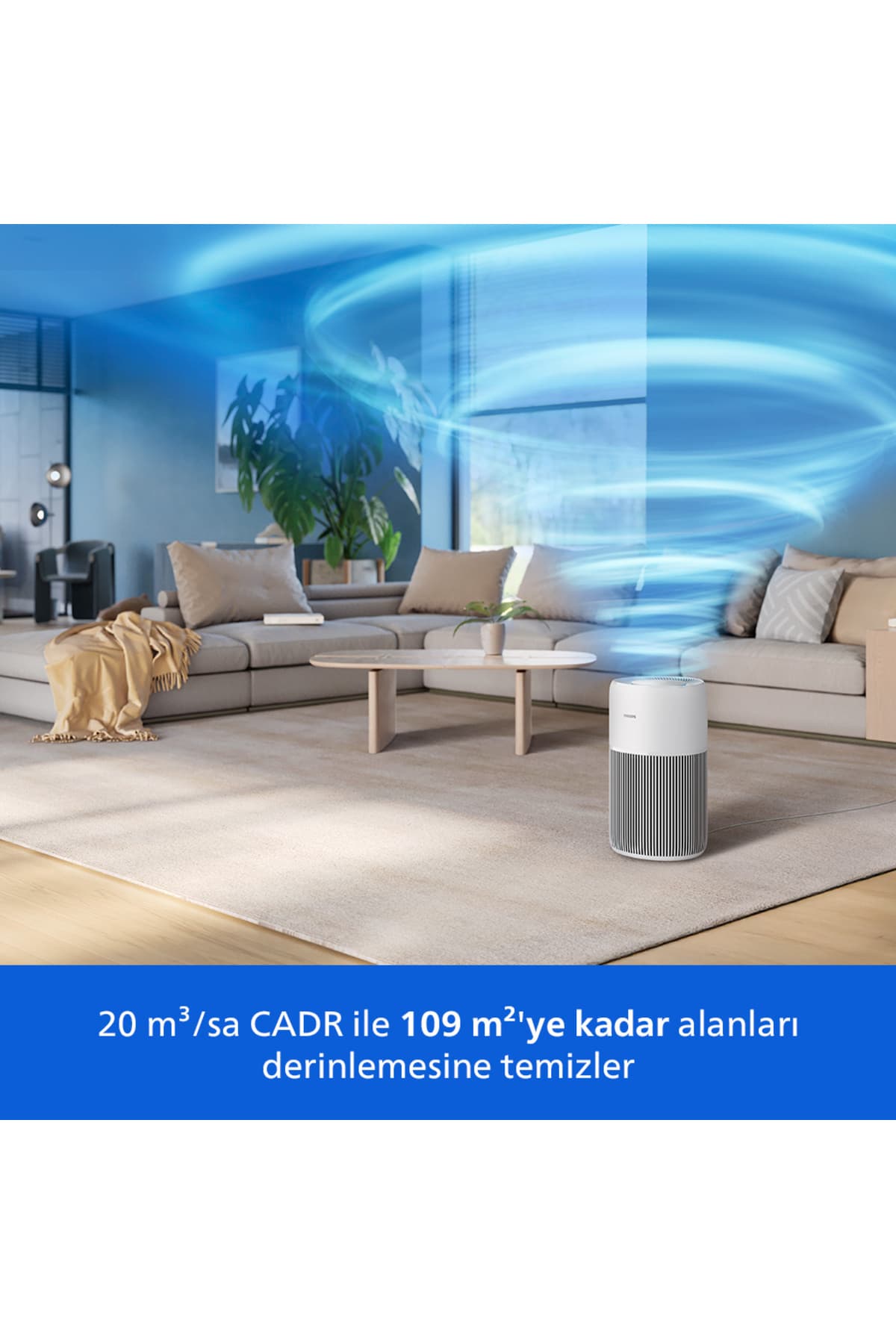 دستگاه تصفیه هوای Philips سری 2200 با فیلتر HEPA NanoProtect مدل AC2220/10 دستگاه تصفیه هوای Philips سری 2200 با فیلتر HEPA NanoProtect مدل AC2220/10