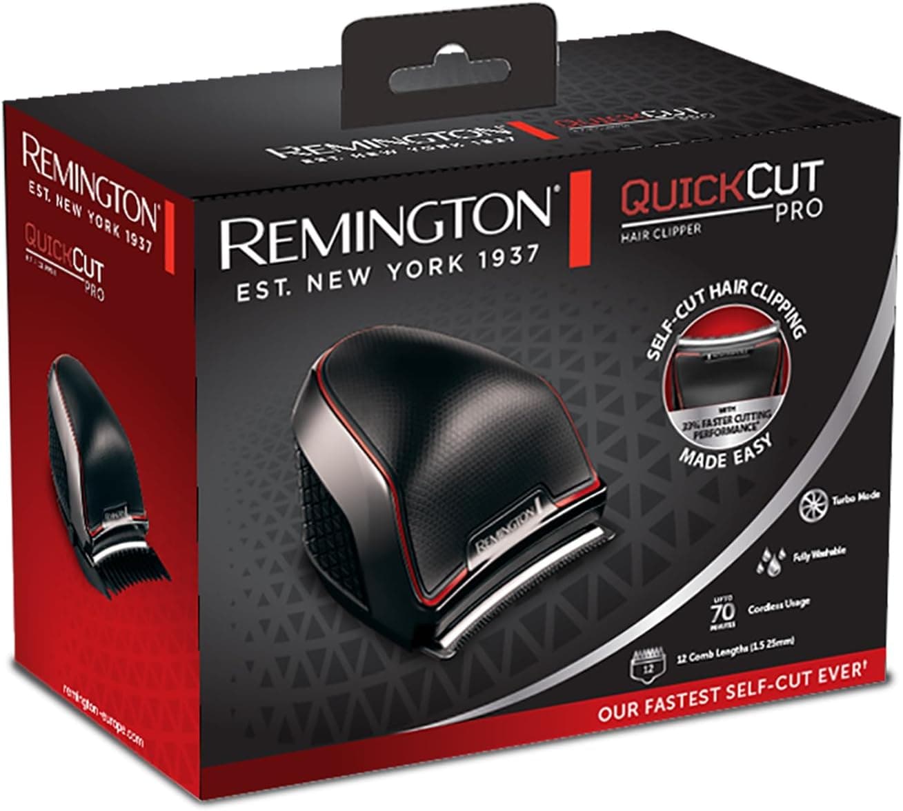 ماشین اصلاح مو Remington بیسیم Quick Cut Pro مدل HC4300 ماشین اصلاح مو Remington بیسیم Quick Cut Pro مدل HC4300