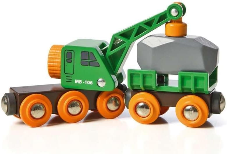 واگن بارگیری BRIO مدل 33698 واگن بارگیری BRIO مدل 33698