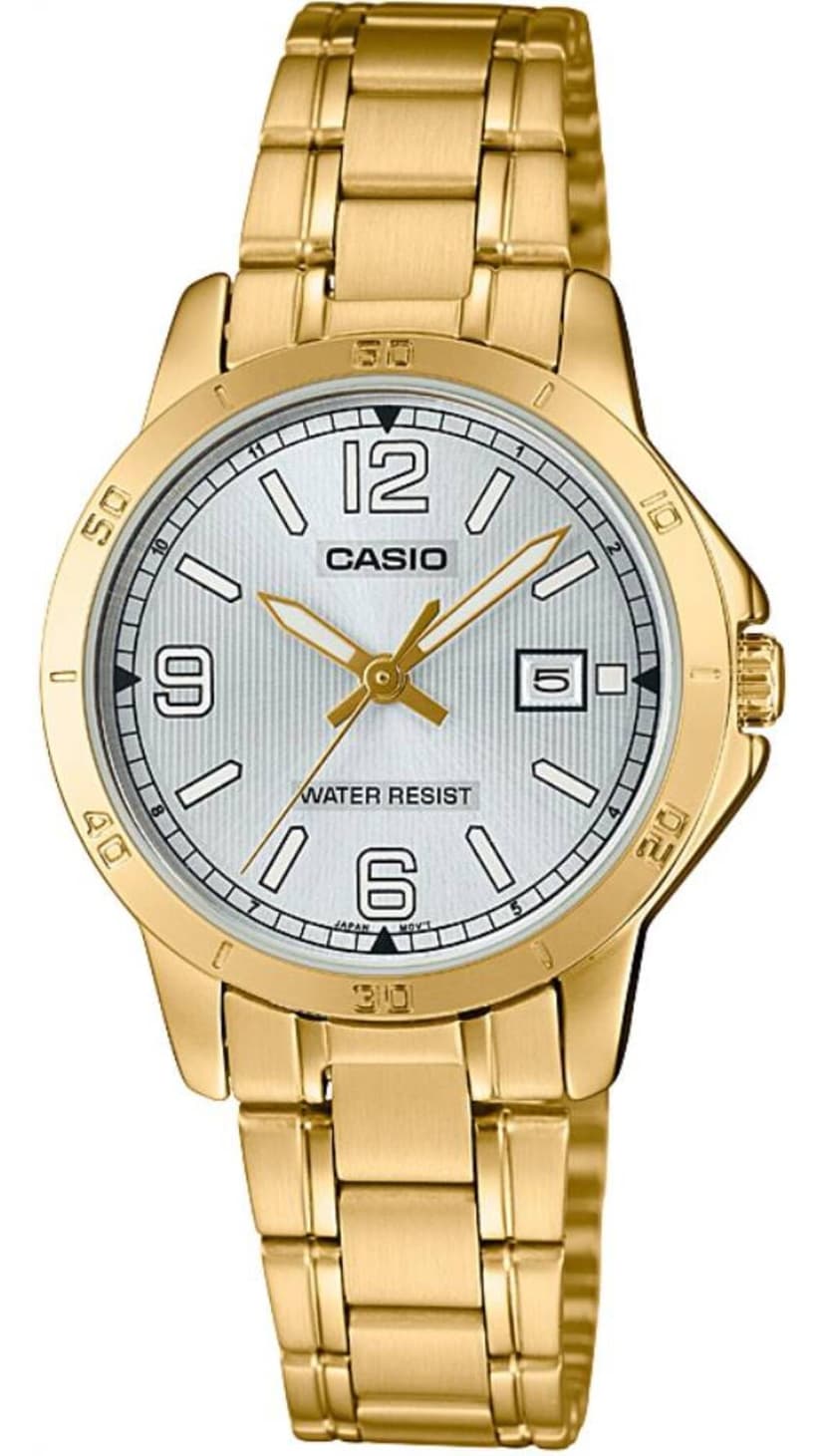 ساعت مچی زنانه Casio مدل LTP-V004G-7B2UDF ساعت مچی زنانه Casio مدل LTP-V004G-7B2UDF