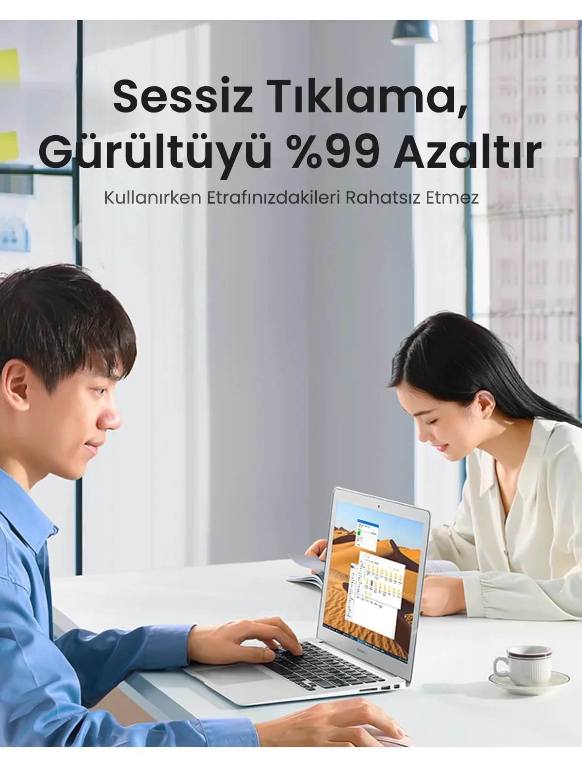ماوس بیسیم Ugreen 2400DPI 2.4Ghz بیصدا صورتی مدل 90686 ماوس بیسیم Ugreen 2400DPI 2.4Ghz بیصدا صورتی مدل 90686