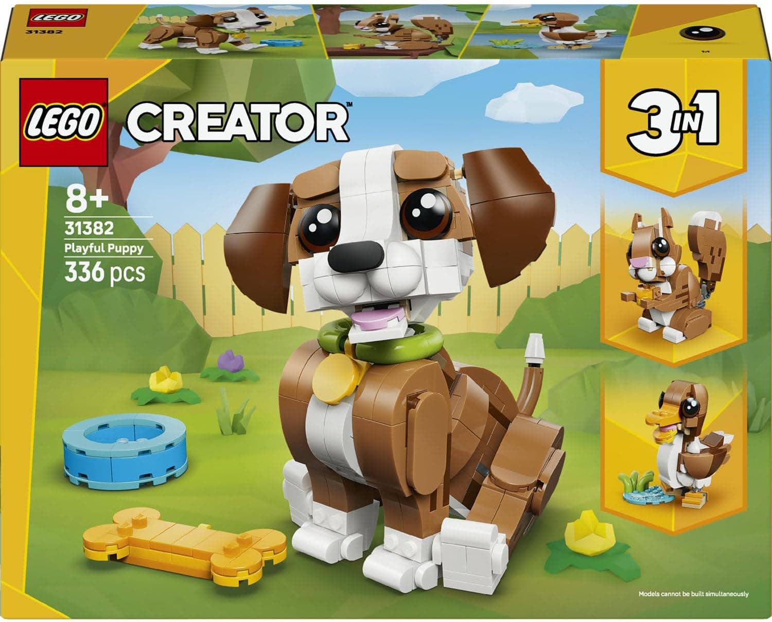 لگو Creator 3 در 1 حیوانات توله سگ بازیگوش مدل 31382 لگو Creator 3 در 1 حیوانات توله سگ بازیگوش مدل 31382