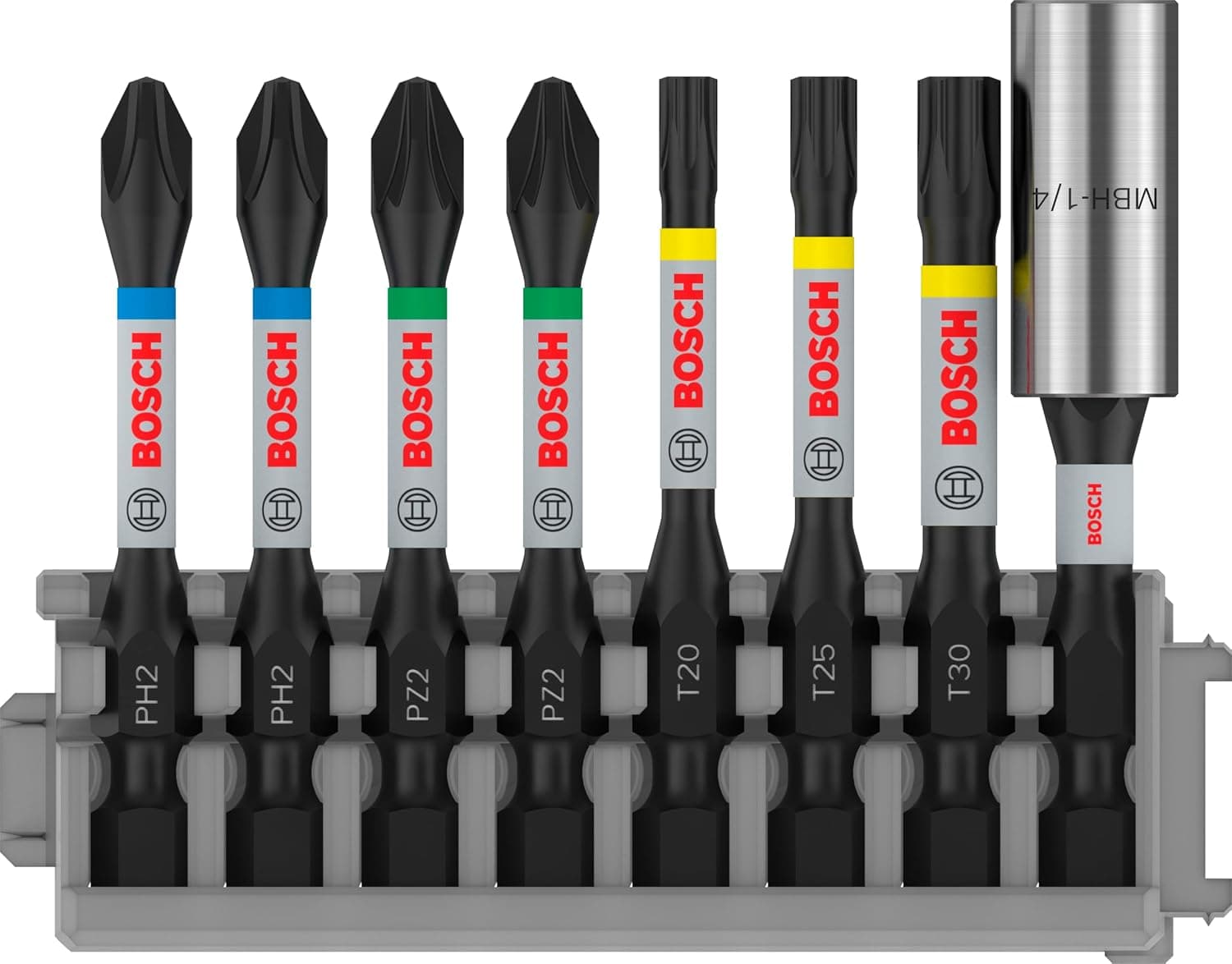 ست ۸ سرپیچ Bosch Professional مدل 2608522326 Impact Control T/PZ/PH 25 mm Pick and Click ست ۸ سرپیچ Bosch Professional مدل 2608522326 Impact Control T/PZ/PH 25 mm Pick and Click