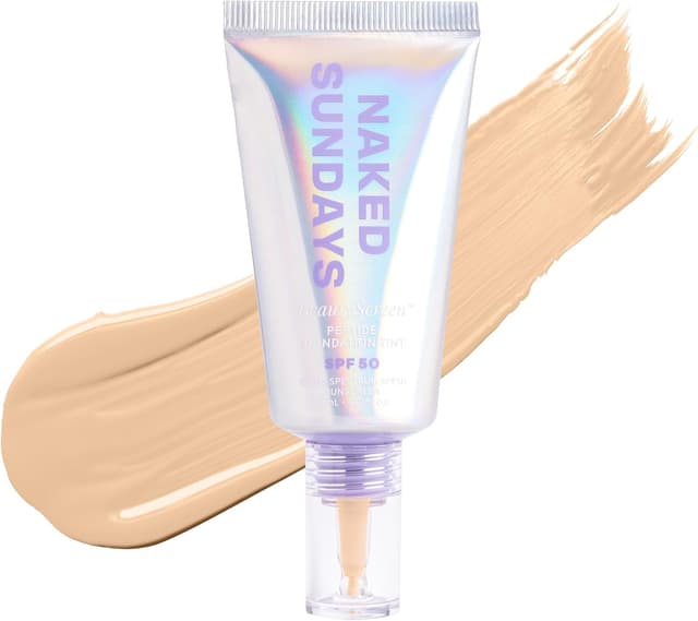 کرم پودر تینت Naked Sundays BeautyScreen Peptide SPF50 رنگ 2.5 روشن خنثی کرم پودر تینت Naked Sundays BeautyScreen Peptide SPF50 رنگ 2.5 روشن خنثی