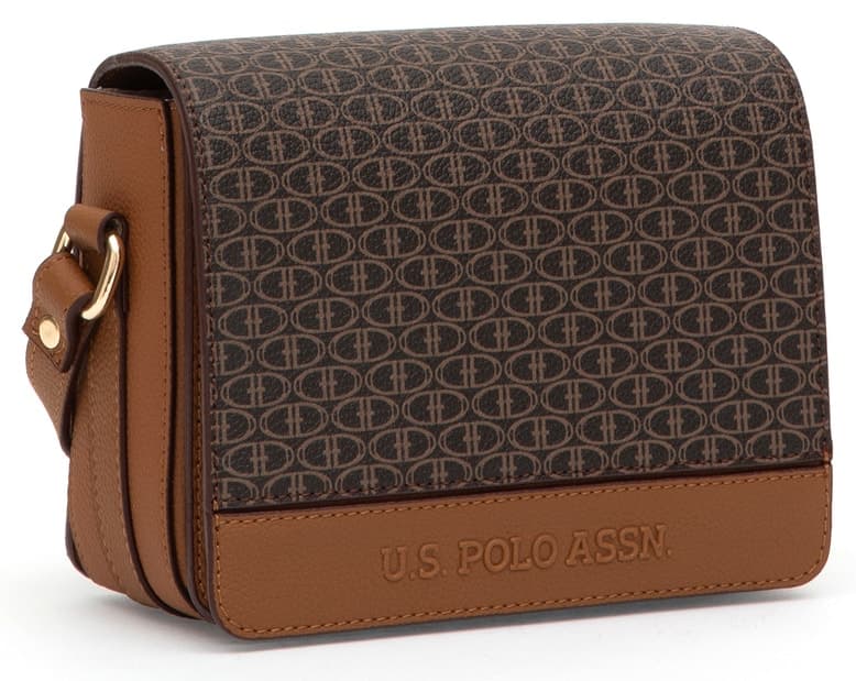 کیف دوشی زنانه U.S. Polo Assn. قهوهای مدل 50317796-VR029 کیف دوشی زنانه U.S. Polo Assn. قهوهای مدل 50317796-VR029