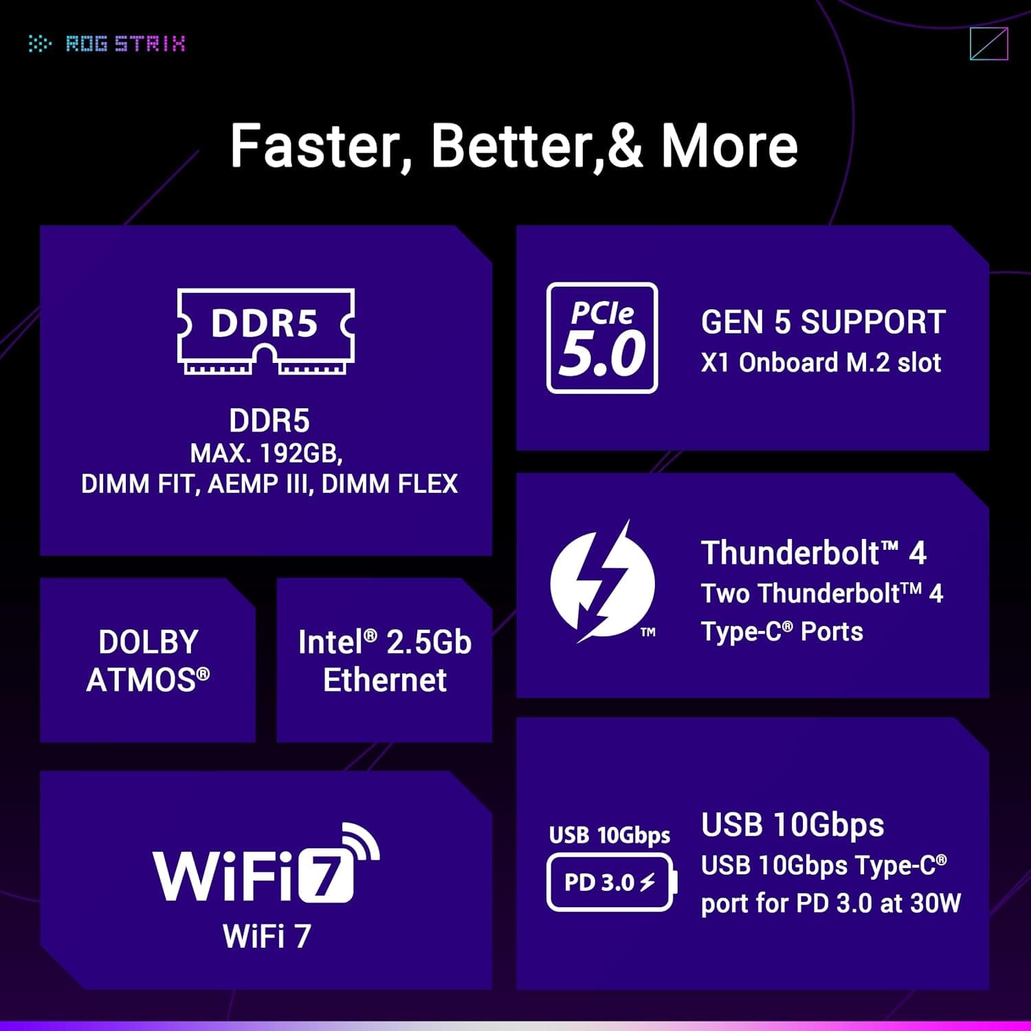 مادربرد ASUS مدل ROG STRIX Z890-F GAMING WIFI سوکت LGA 1851 مشکی مادربرد ASUS مدل ROG STRIX Z890-F GAMING WIFI سوکت LGA 1851 مشکی
