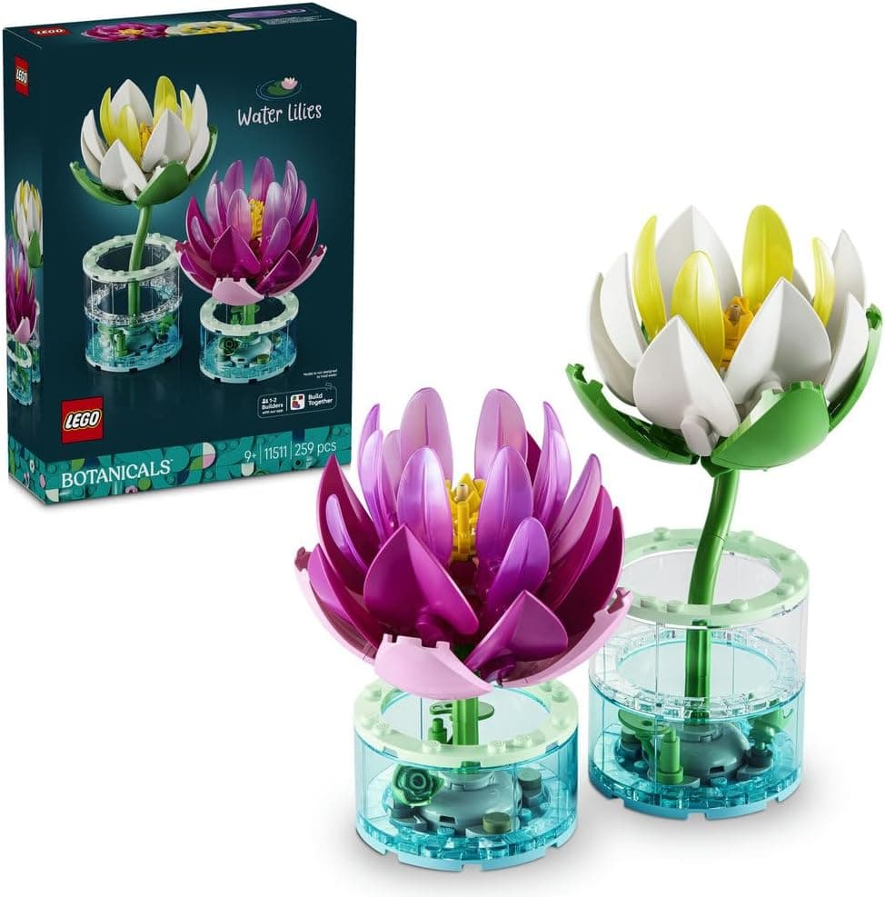 لگو Botanicals نیلوفرهای آبی مدل 11511 لگو Botanicals نیلوفرهای آبی مدل 11511