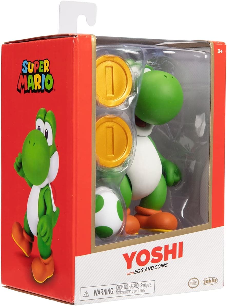فیگور Nintendo Yoshi از Super Mario با تخممرغ در جعبه کلکسیونی 10 cm چندرنگ فیگور Nintendo Yoshi از Super Mario با تخممرغ در جعبه کلکسیونی 10 cm چندرنگ