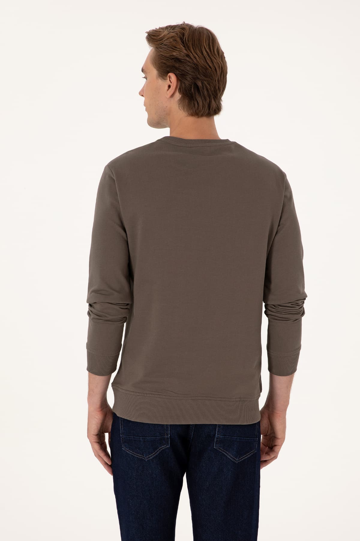 سوئیشرت مردانه U.S. Polo Assn. فیت معمولی یقه گرد ویزون نازک بیسیک مدل 50313743-VR052 سوئیشرت مردانه U.S. Polo Assn. فیت معمولی یقه گرد ویزون نازک بیسیک مدل 50313743-VR052