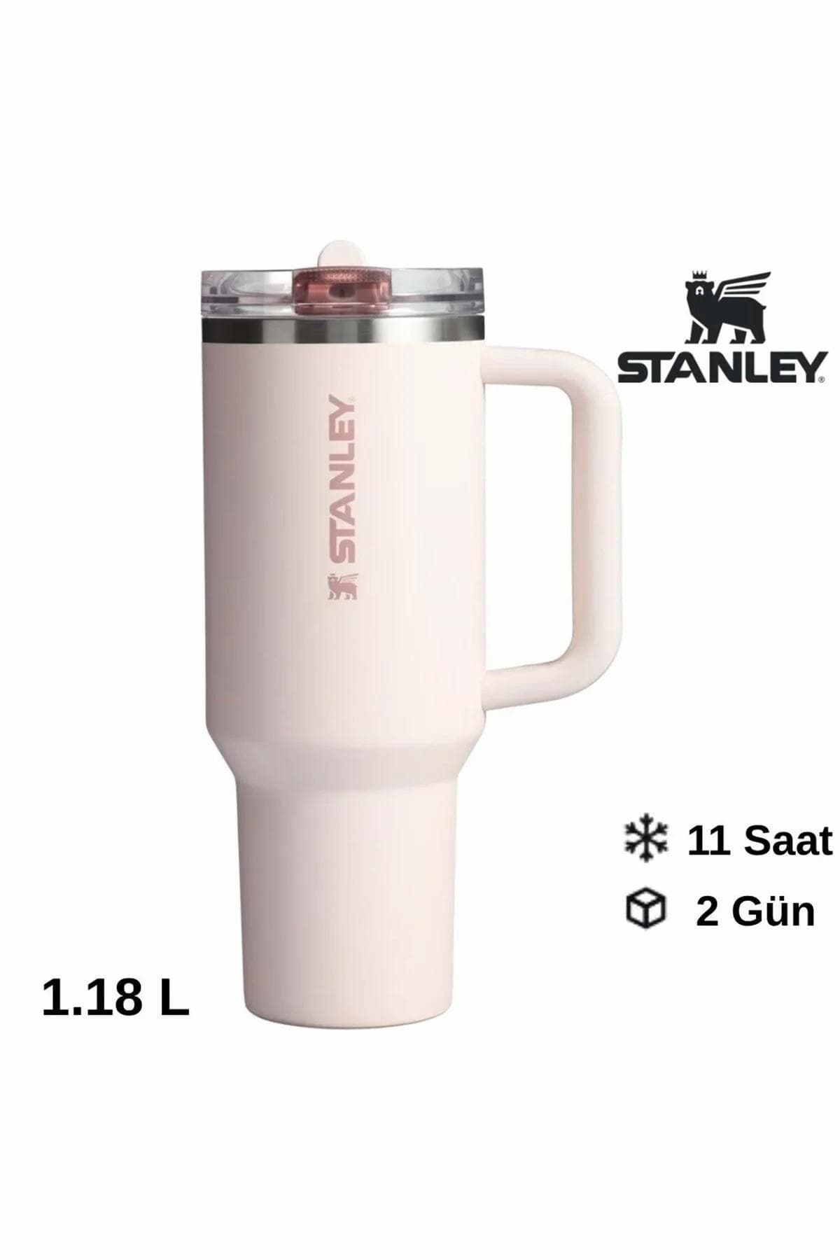 ماگ حرارتی نیدار Stanley The Quencher ProTour Flip Straw صورتی 1,18 L/40Oz مدل 10-21126-0123 ماگ حرارتی نیدار Stanley The Quencher ProTour Flip Straw صورتی 1,18 L/40Oz مدل 10-21126-0123