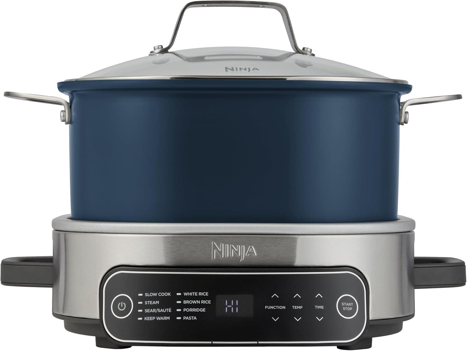 کندپز و پلوپز Ninja Foodi PossibleCooker ۶ لیتری ۸ کاره آبی نیمهشب مدل MC1101UK کندپز و پلوپز Ninja Foodi PossibleCooker ۶ لیتری ۸ کاره آبی نیمهشب مدل MC1101UK