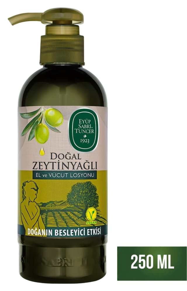 لوسیون دست و بدن Eyüp Sabri Tuncer با روغن زیتون طبیعی 250 ML لوسیون دست و بدن Eyüp Sabri Tuncer با روغن زیتون طبیعی 250 ML