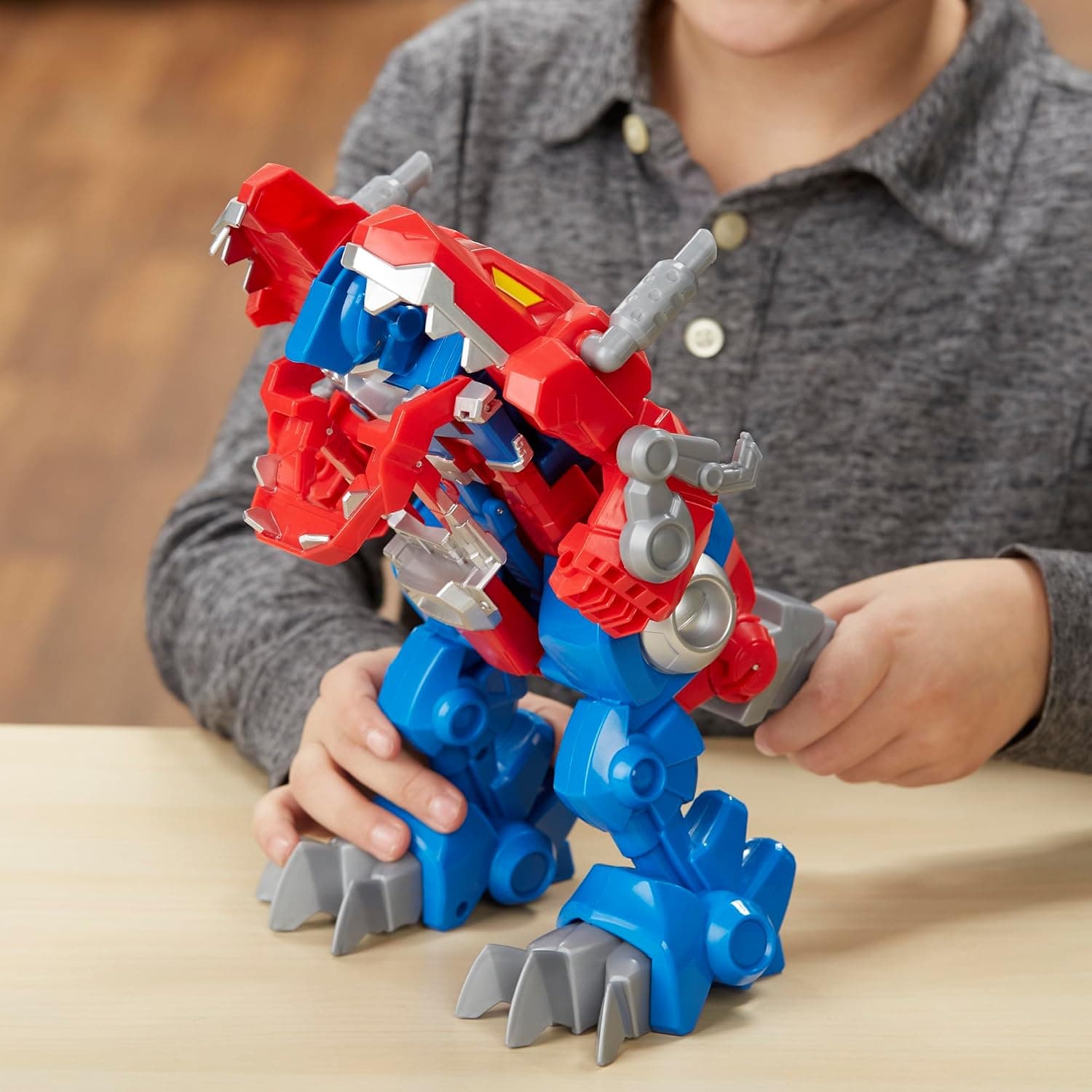 فیگور اکشن اسباببازی Transformers برای کودکان مدل Rescue Bots Knight Watch Optimus Prime فیگور اکشن اسباببازی Transformers برای کودکان مدل Rescue Bots Knight Watch Optimus Prime
