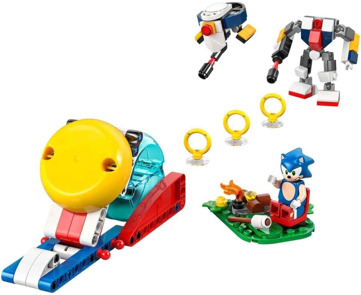 لگو Sonic The Hedgehog نبرد کنار آتش مدل 77001 لگو Sonic The Hedgehog نبرد کنار آتش مدل 77001