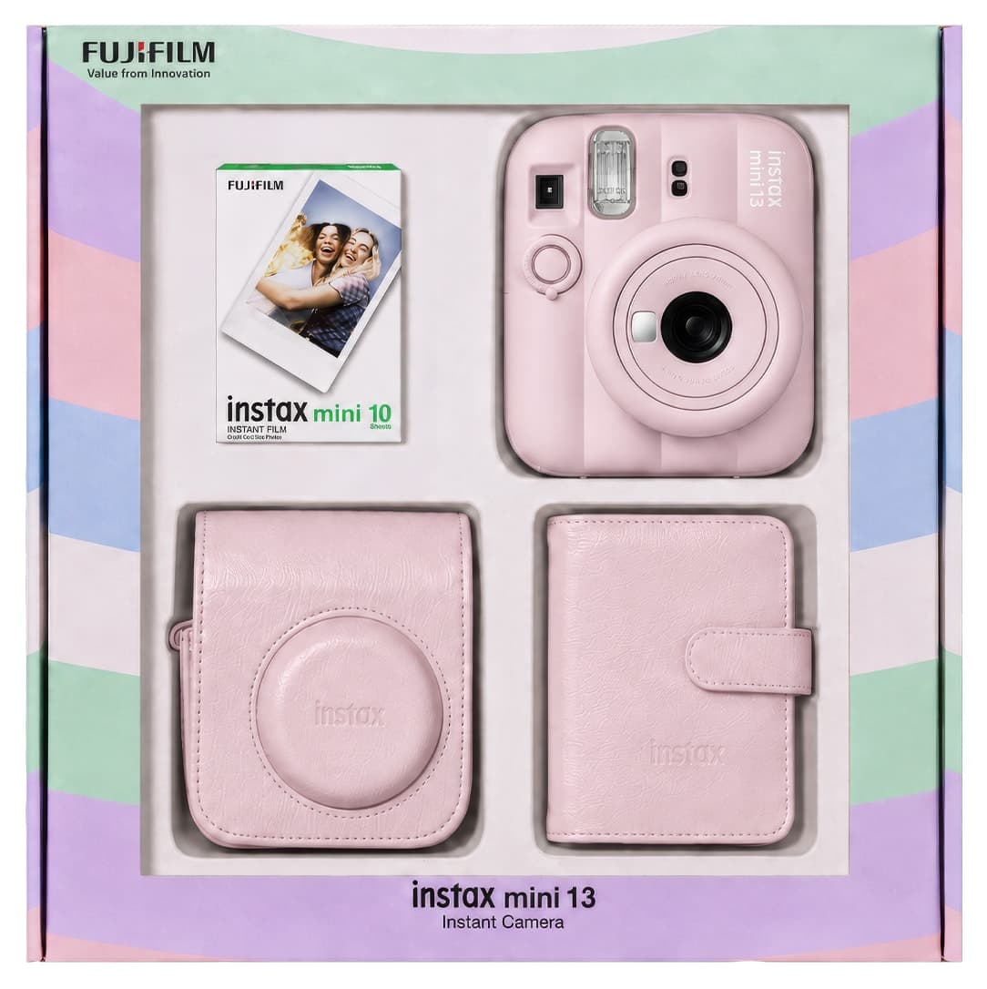 دوربین Fujifilm مدل Instax Mini 13 به همراه کیف، آلبوم و فیلم 10 تایی دوربین Fujifilm مدل Instax Mini 13 به همراه کیف، آلبوم و فیلم 10 تایی