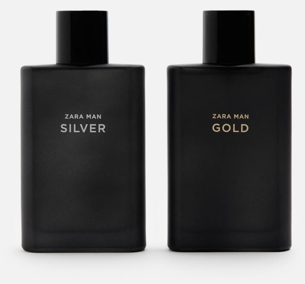 عطر مردانه Zara ادو تویلت Man Gold Man Silver 90 ml عطر مردانه Zara ادو تویلت Man Gold Man Silver 90 ml