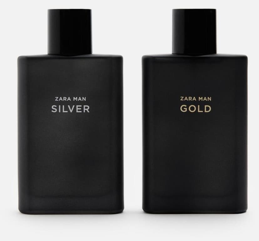 عطر مردانه Zara ادو تویلت Man Gold Man Silver 90 ml عطر مردانه Zara ادو تویلت Man Gold Man Silver 90 ml