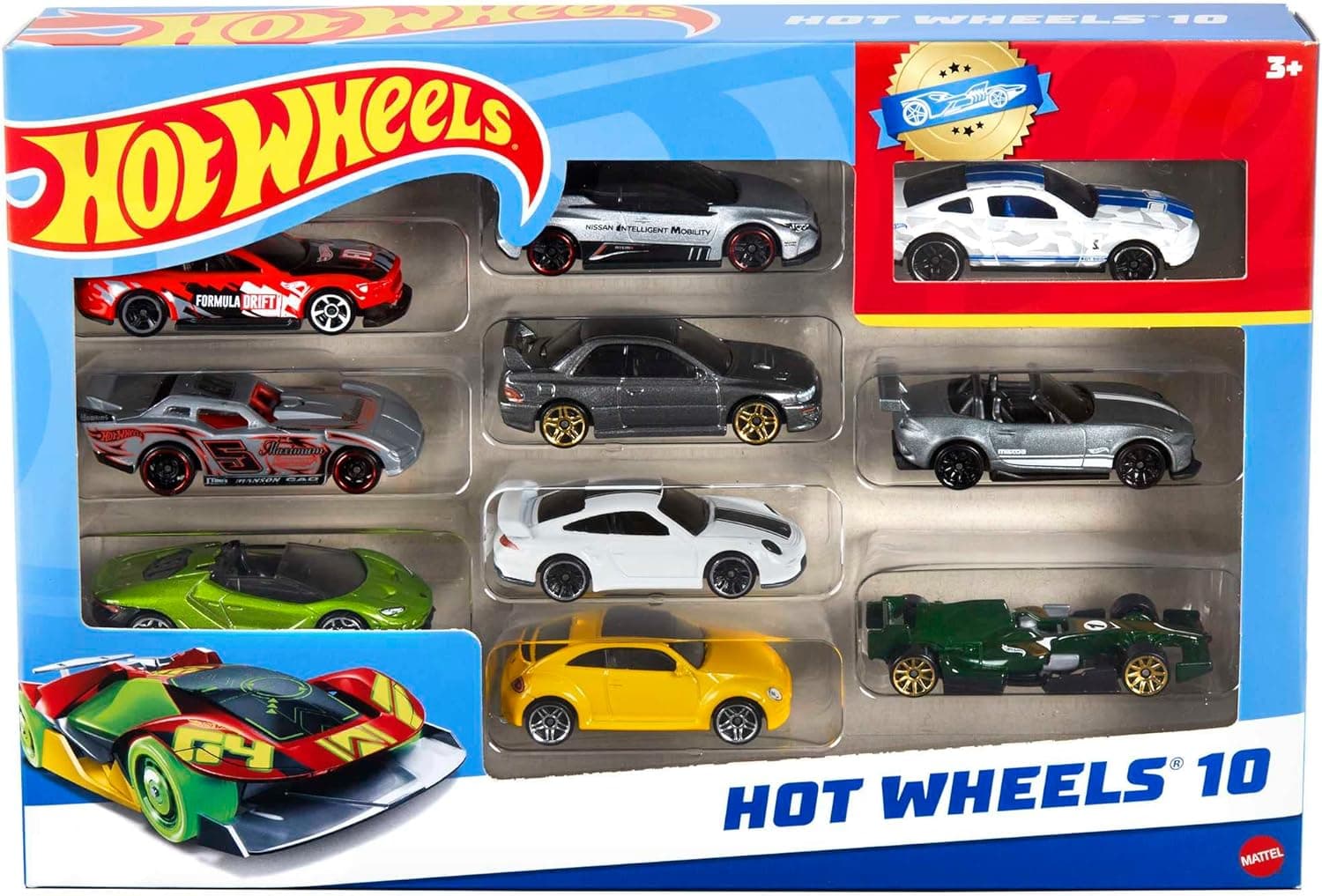 مجموعه 10تایی ماشین Hot Wheels مدل 54886 مجموعه 10تایی ماشین Hot Wheels مدل 54886