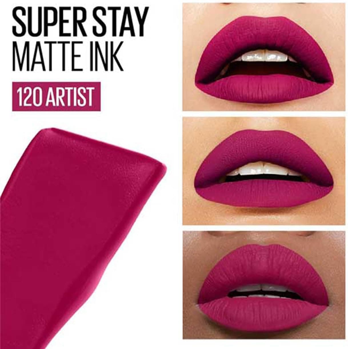 رژ لب مایع مات MAYBELLINE مدل 120 Artist، 5g رژ لب مایع مات MAYBELLINE مدل 120 Artist، 5g
