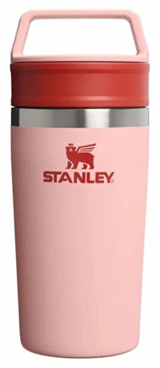 ماگ سفری Stanley Cafe-To-Go 0.35L / 12oz رنگ گل هلویی ماگ سفری Stanley Cafe-To-Go 0.35L / 12oz رنگ گل هلویی