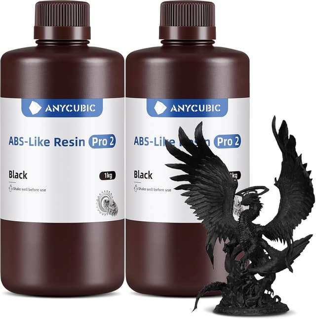 رزین پرینتر سه بعدی ANYCUBIC ABS-Like Pro 2 مشکی 2kg رزین پرینتر سه بعدی ANYCUBIC ABS-Like Pro 2 مشکی 2kg