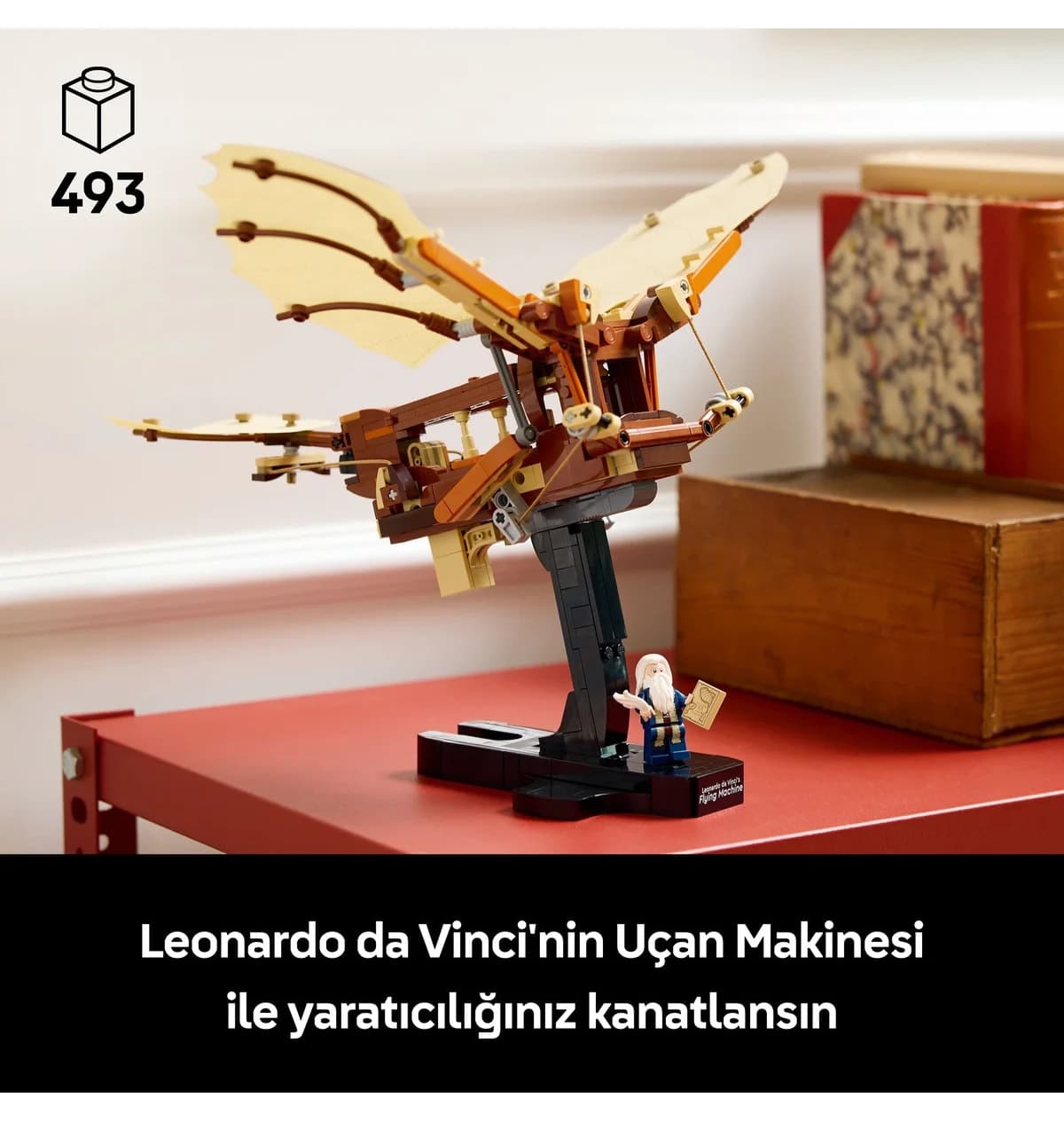 لگو Icons Leonardo da Vinci'nin Uçan Makinesi مدل 10363 لگو Icons Leonardo da Vinci'nin Uçan Makinesi مدل 10363