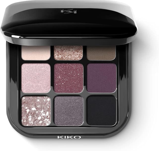پالت سایه چشم Kiko Milano Glamour با 9 سایه در جلوههای متنوع مدل 04 پالت سایه چشم Kiko Milano Glamour با 9 سایه در جلوههای متنوع مدل 04