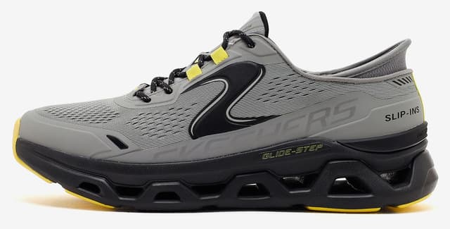 کفش ورزشی مردانه Skechers خاکستری مدل GLIDE-STEP ALTUS 232921 GYBK کفش ورزشی مردانه Skechers خاکستری مدل GLIDE-STEP ALTUS 232921 GYBK