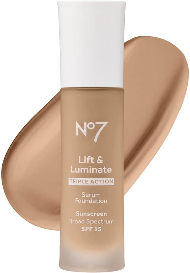 فونداسیون مایع No7 Lift & Luminate Triple Action عسلی SPF 15 حجم 30ml فونداسیون مایع No7 Lift & Luminate Triple Action عسلی SPF 15 حجم 30ml