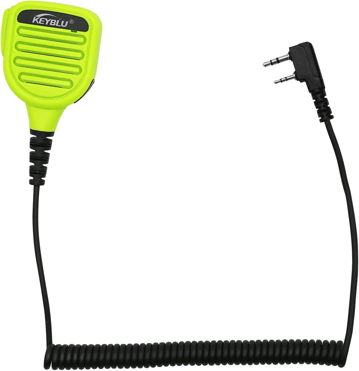 میکروفون بلندگوی شانهای ضدآب KEYBLU دو پین برای رادیوهای BaoFeng UV-5R و Kenwood سبز میکروفون بلندگوی شانهای ضدآب KEYBLU دو پین برای رادیوهای BaoFeng UV-5R و Kenwood سبز