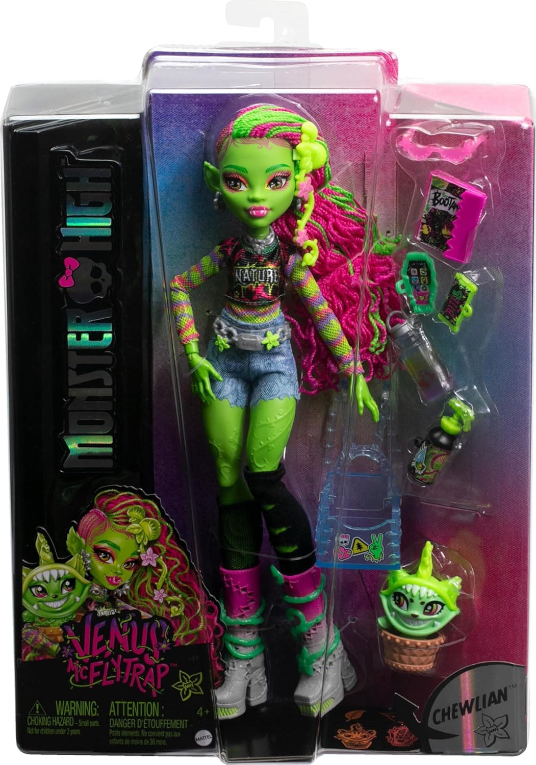 عروسک Monster High مدل Venus Mcflytrap عروسک Monster High مدل Venus Mcflytrap