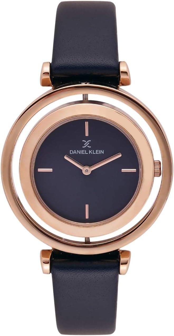 ساعت مچی زنانه Daniel Klein آنالوگ با صفحه آبی مدل DK11430-3 ساعت مچی زنانه Daniel Klein آنالوگ با صفحه آبی مدل DK11430-3