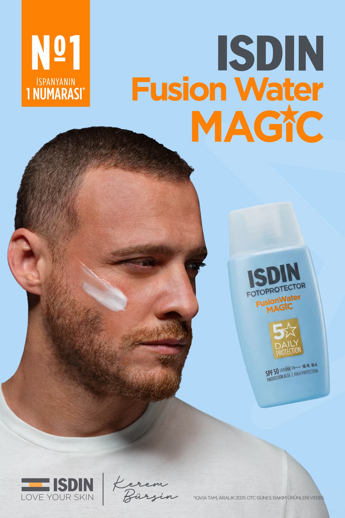 کرم ضدآفتاب صورت ISDIN Fusion Water Magic پایه آب بدون ایجاد رد Spf50 50 ml کرم ضدآفتاب صورت ISDIN Fusion Water Magic پایه آب بدون ایجاد رد Spf50 50 ml