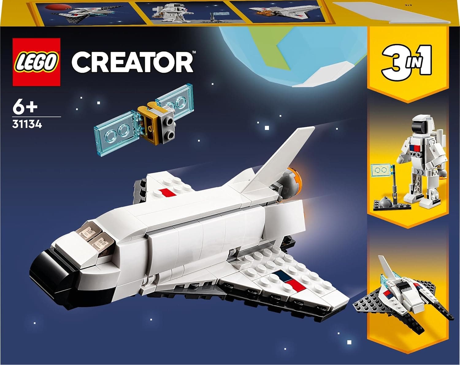 لگو Creator شاتل فضایی مدل 31134 لگو Creator شاتل فضایی مدل 31134