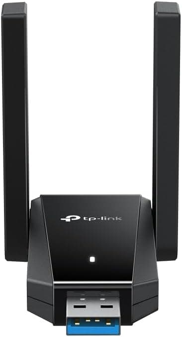 آداپتور وایفای USB دو بانده TP-Link AC1300 با آنتنهای پربهره مدل Archer T5U Plus آداپتور وایفای USB دو بانده TP-Link AC1300 با آنتنهای پربهره مدل Archer T5U Plus