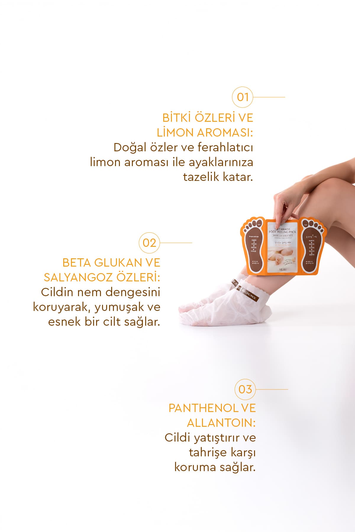 ماسک لایهبردار پا به شکل جوراب Mjcare بسته ۲ عددی ماسک لایهبردار پا به شکل جوراب Mjcare بسته ۲ عددی