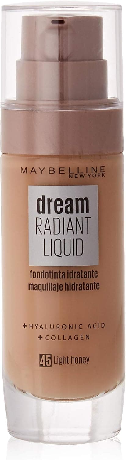 کرم پودر مایع Maybelline New York Dream Radiant Liquid عسلی روشن مدل 045 30 ml کرم پودر مایع Maybelline New York Dream Radiant Liquid عسلی روشن مدل 045 30 ml