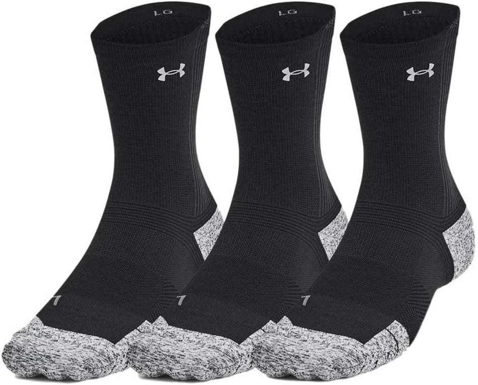 جوراب یونیسکس Under Armour مدل UA AD Run Cushion 3pk Crew جوراب یونیسکس Under Armour مدل UA AD Run Cushion 3pk Crew