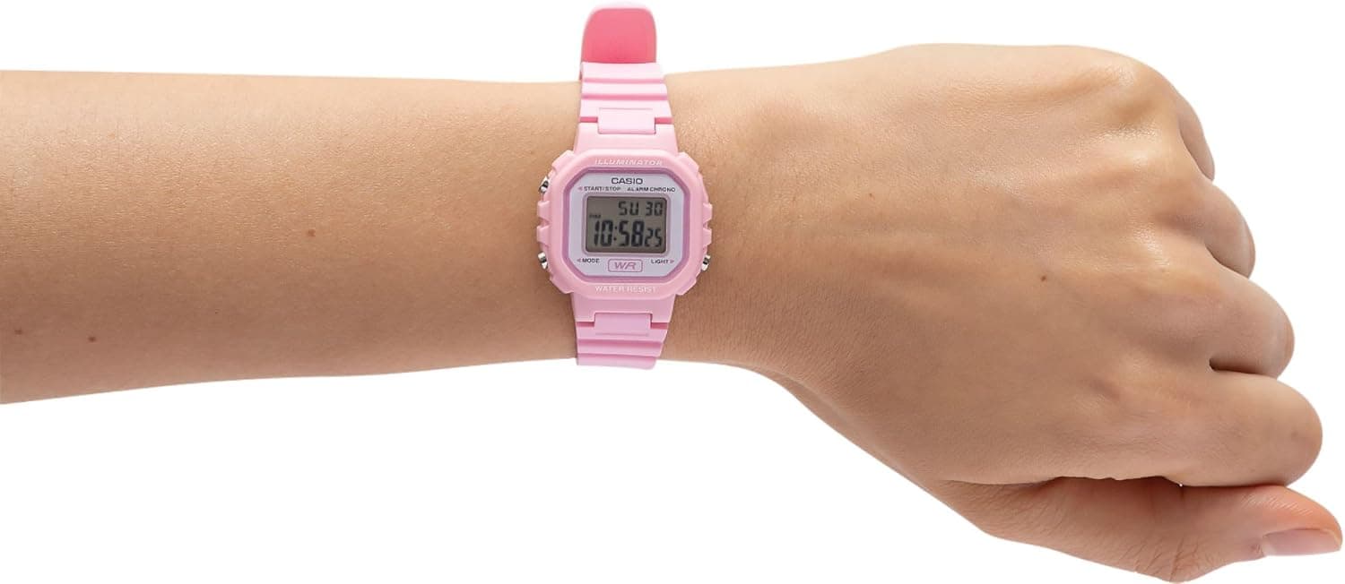 ساعت مچی یونیسکس Casio دیجیتال صورتی استاندارد مدل LA-20WH-4A1DF ساعت مچی یونیسکس Casio دیجیتال صورتی استاندارد مدل LA-20WH-4A1DF