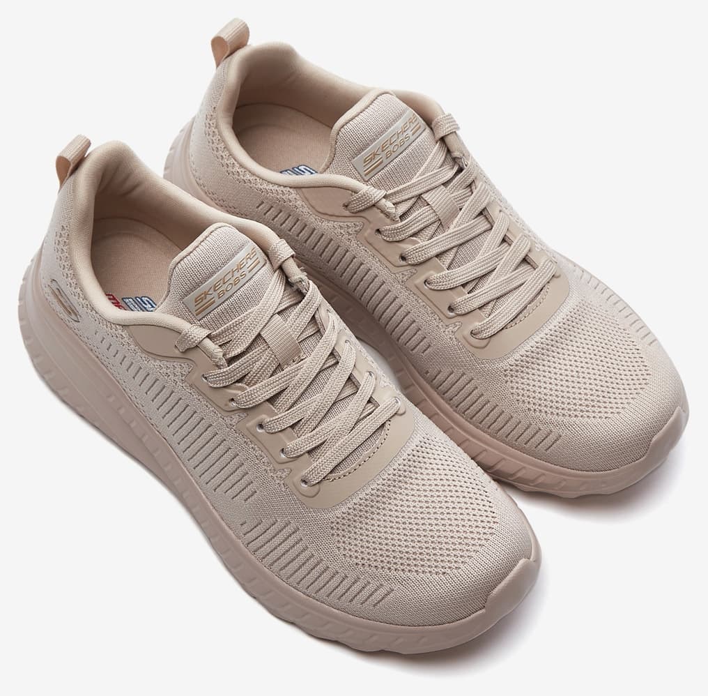 کفش ورزشی زنانه Skechers بژ BOBS SQUAD CHAOS FACE OFF مدل 117209 کفش ورزشی زنانه Skechers بژ BOBS SQUAD CHAOS FACE OFF مدل 117209